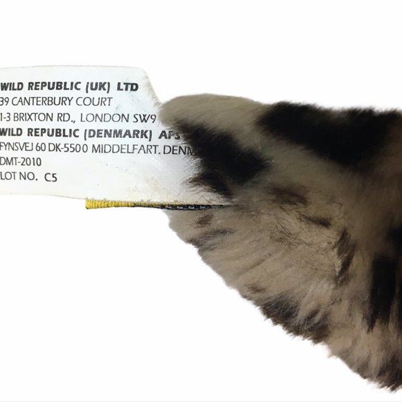 RARE Baby Leopard Cheetah Cub Plush 9in. - Picture 10 of 11